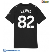 Fotballdrakt Dame Manchester City Rico Lewis #82 Bortedrakt 2025-26 Kortermet